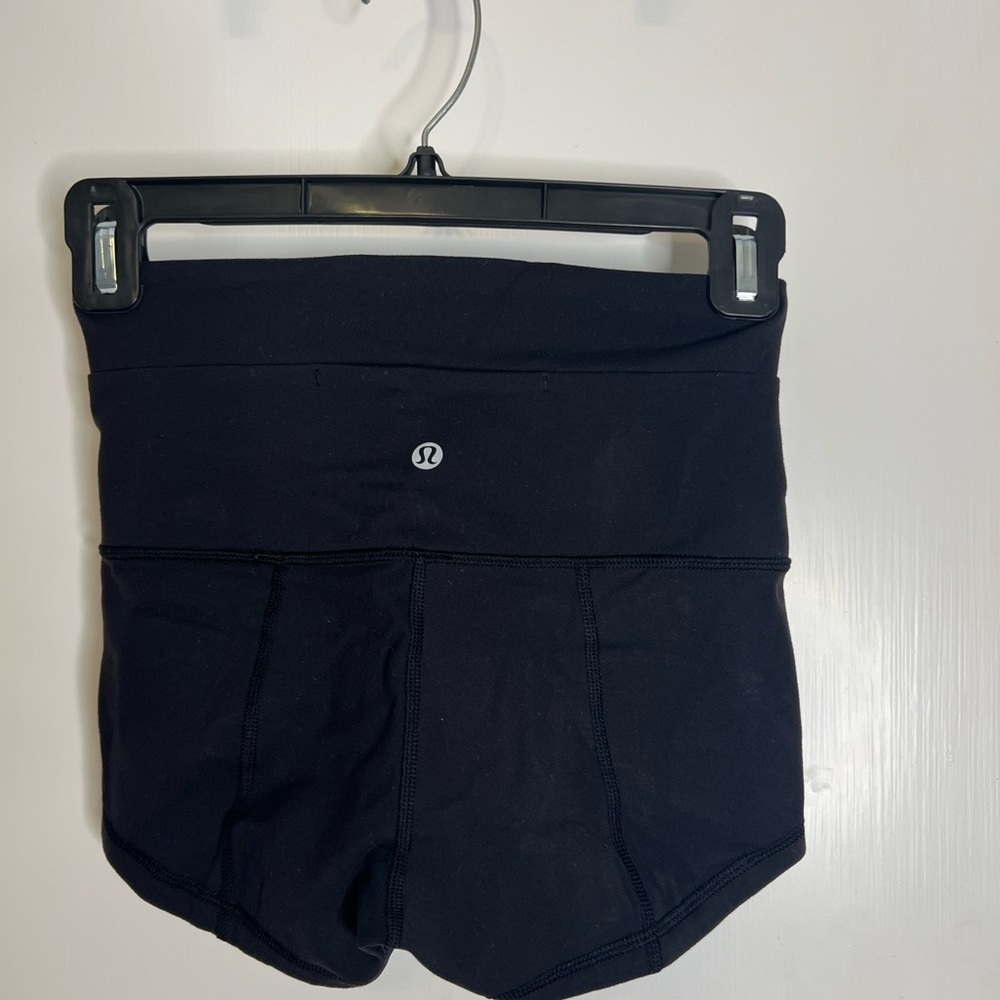 High waisted yoga shorts